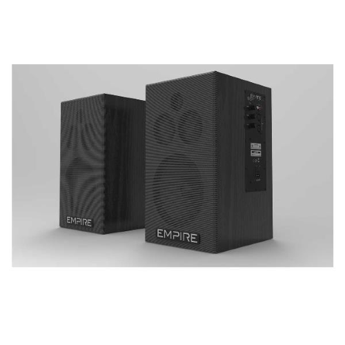 EMPIRE HS.290 SISTEMA AUDIO 2 VIE 145+145 WATT RMS CONTINUI WOOFER 8" BASS REFLEX INGRESSO XLR STEREO-RCA NERO